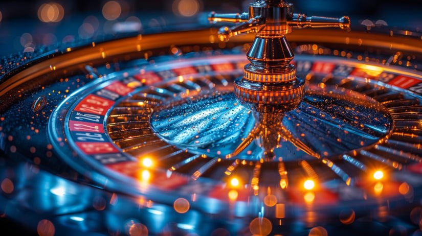 Layar permainan Dream Catcher dengan mekanisme putaran dan hasil multiplier